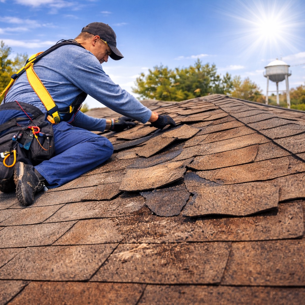 How Central Valley Heat Weakens Roofs Before Winter